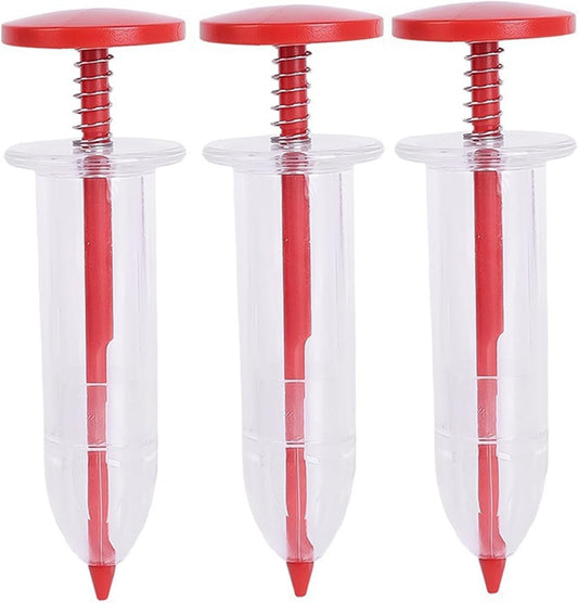 3Pcs Seed Planter Tool, Mini Hand Seed Dispenser for Precise Planting, Garden Seeder for Small Seeds Planter