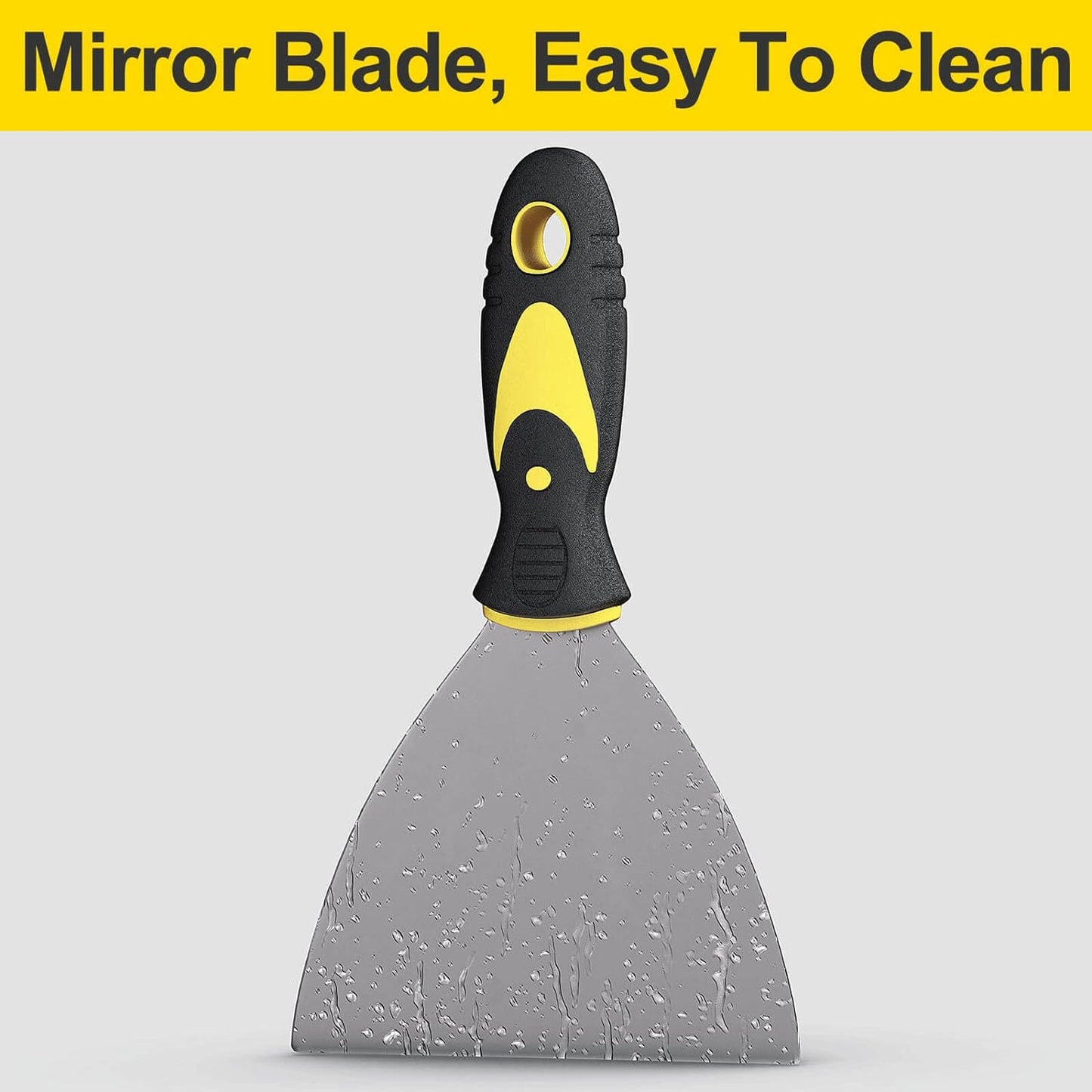 5Pcs Putty Knife, Set, 1" 2" 3" 4" 5" Scraper, Spackle Knife, Paint Sc