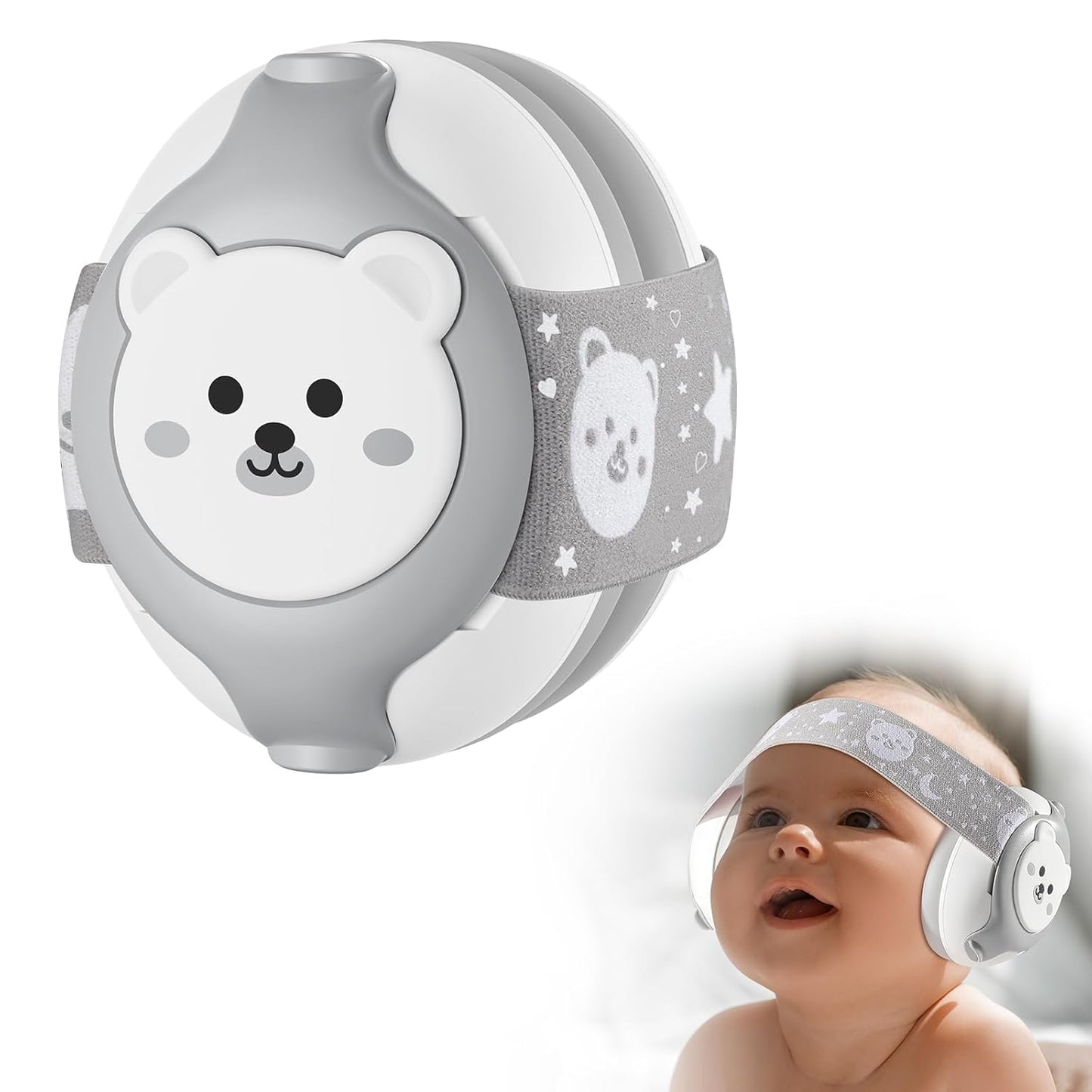 Baby Noise Cancelling Earmuffs,Infant Headphones for Babies 0-36 Month
