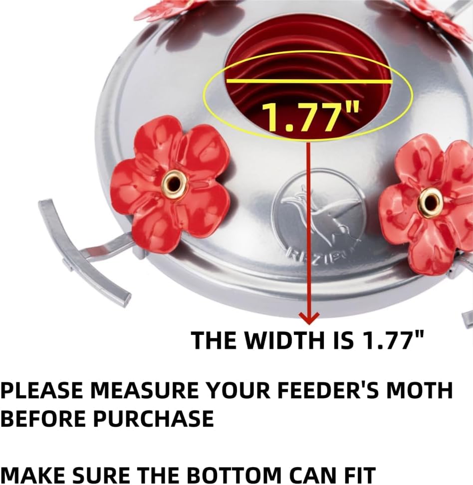 REZIPO Hummingbird Feeder Bottom Base Replacement Accessory