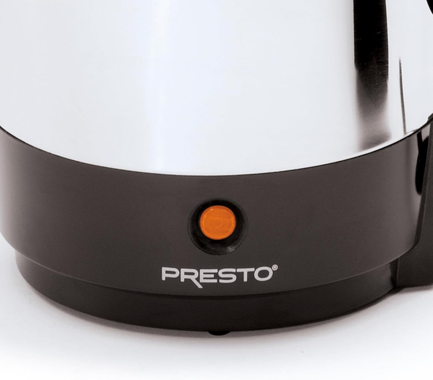 Presto 02811 Stainless Steel Electric Coffee Percolator - 12-Cups, Easy-Pour Spout, Stay-Cool Handle, Make 2-12 Cups