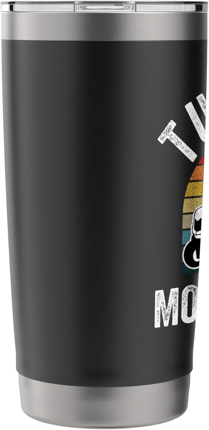 Tupuna Mows Best Funny Gardener Lawn Care Father's Day Stainless Steel Insulated Tumbler