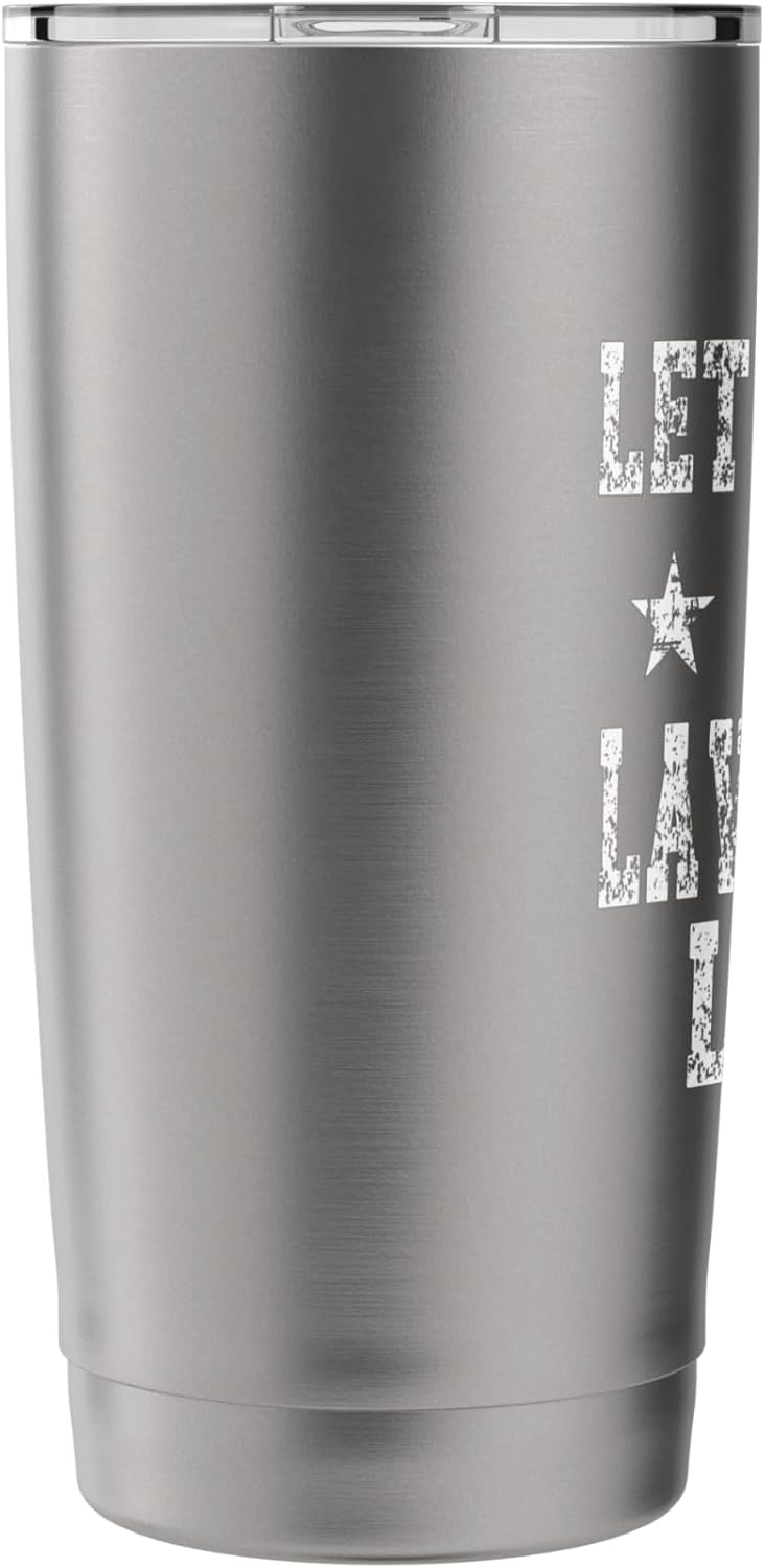 Let's Just Say I'm A Lawn Mowing Legend Yard Care Joke Stainless Steel Insulated Tumbler