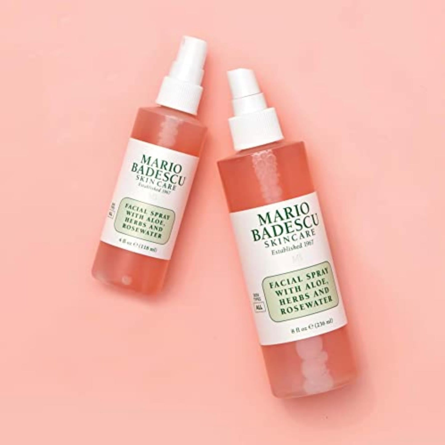 Mario Badescu Facial Spray with Aloe, Herbs and Rose Water for All Ski