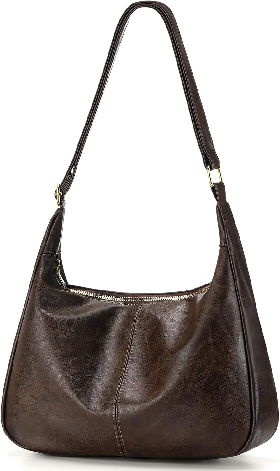 Sightor Hobo Bags for Women Leather Slouchy Bag Ultra Soft Vegan Purse