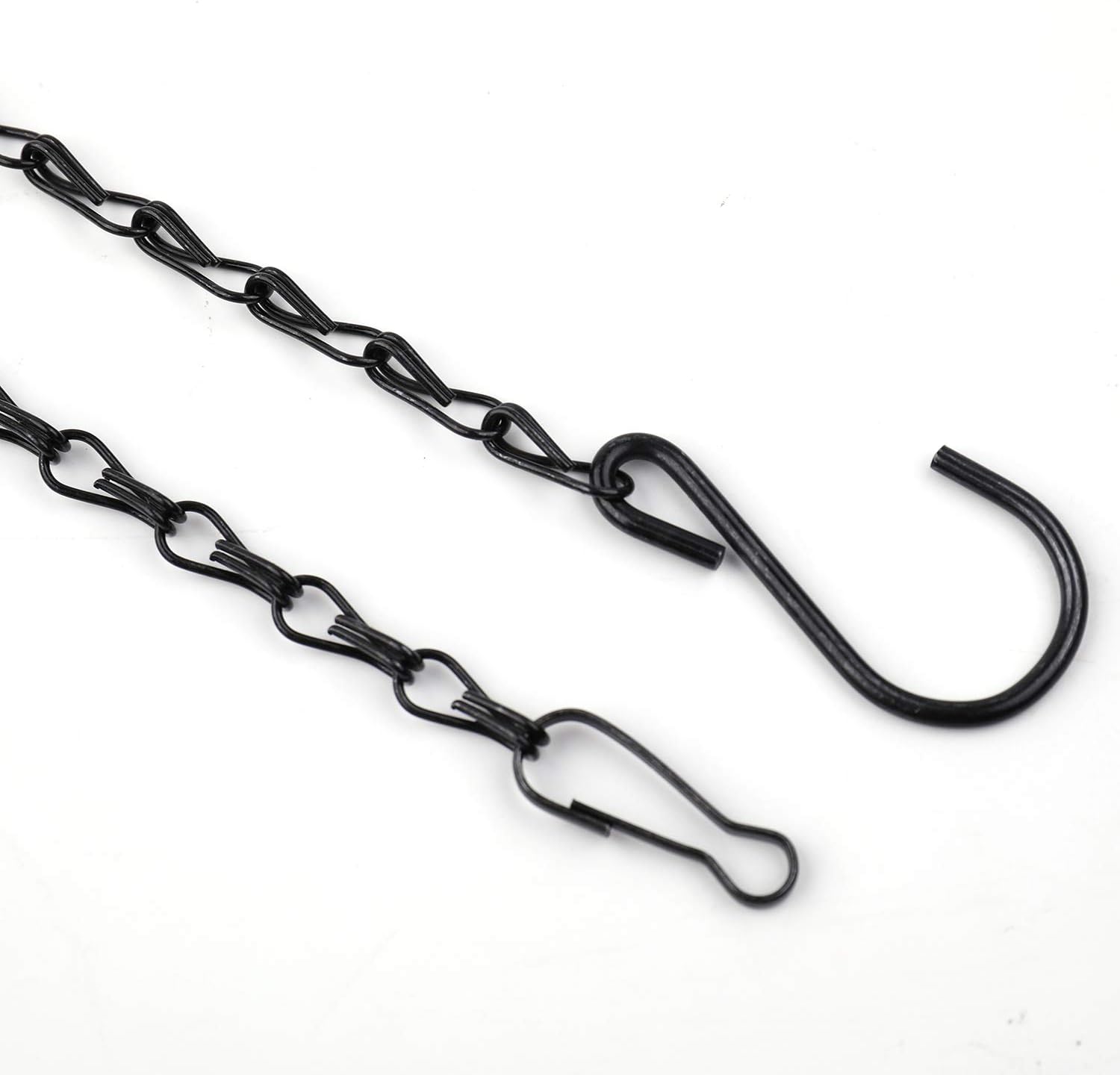 Foraineam 24 Pack 19.7 Inches Hanging Chains Garden Plant Hangers for 