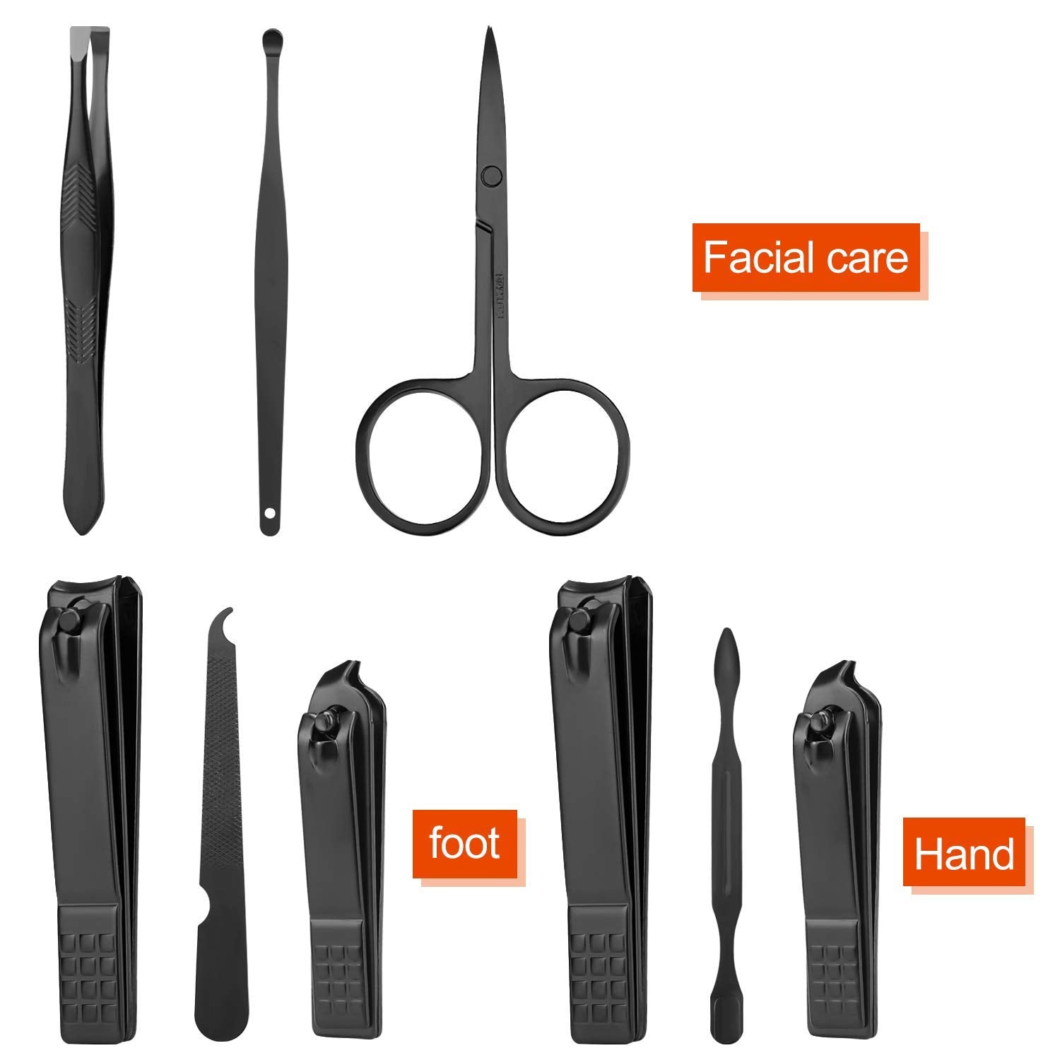 Manicure set Men Personal Care Tools Accessories Finger and Toe Nail C