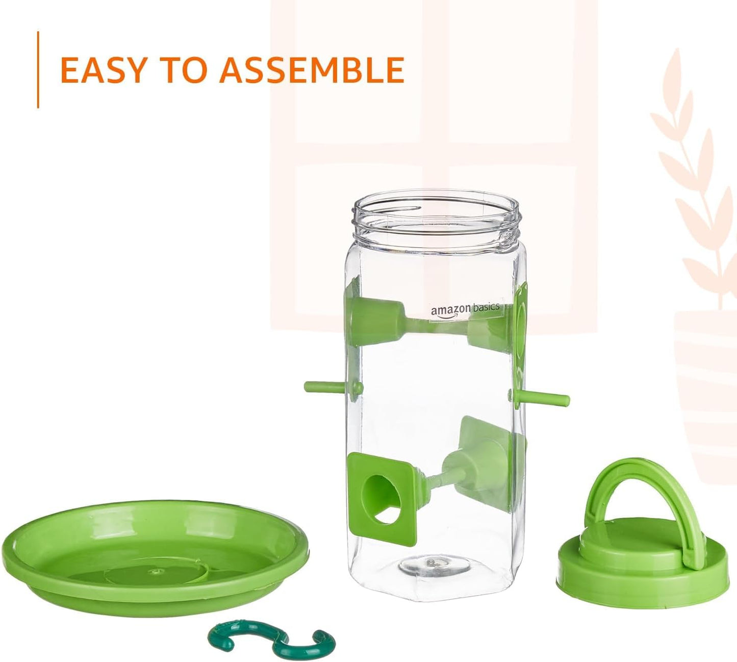 Plastic Hummingbird Feeders for Outdoors Hanging Ant and Bee Proof Han