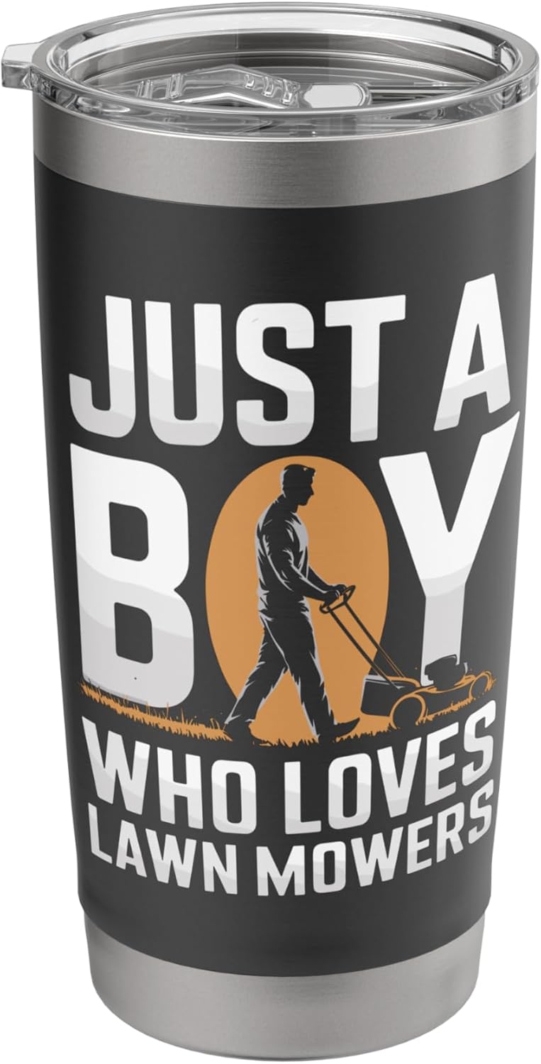 Lawn Mower for Gardening Lawn Mowing Lawn Care for Men Stainless Steel Insulated Tumbler