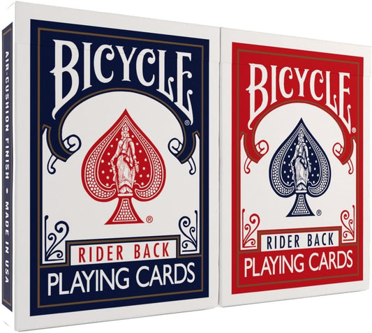Bicycle Rider Back Playing Cards, Standard Poker Size Deck of Cards, R