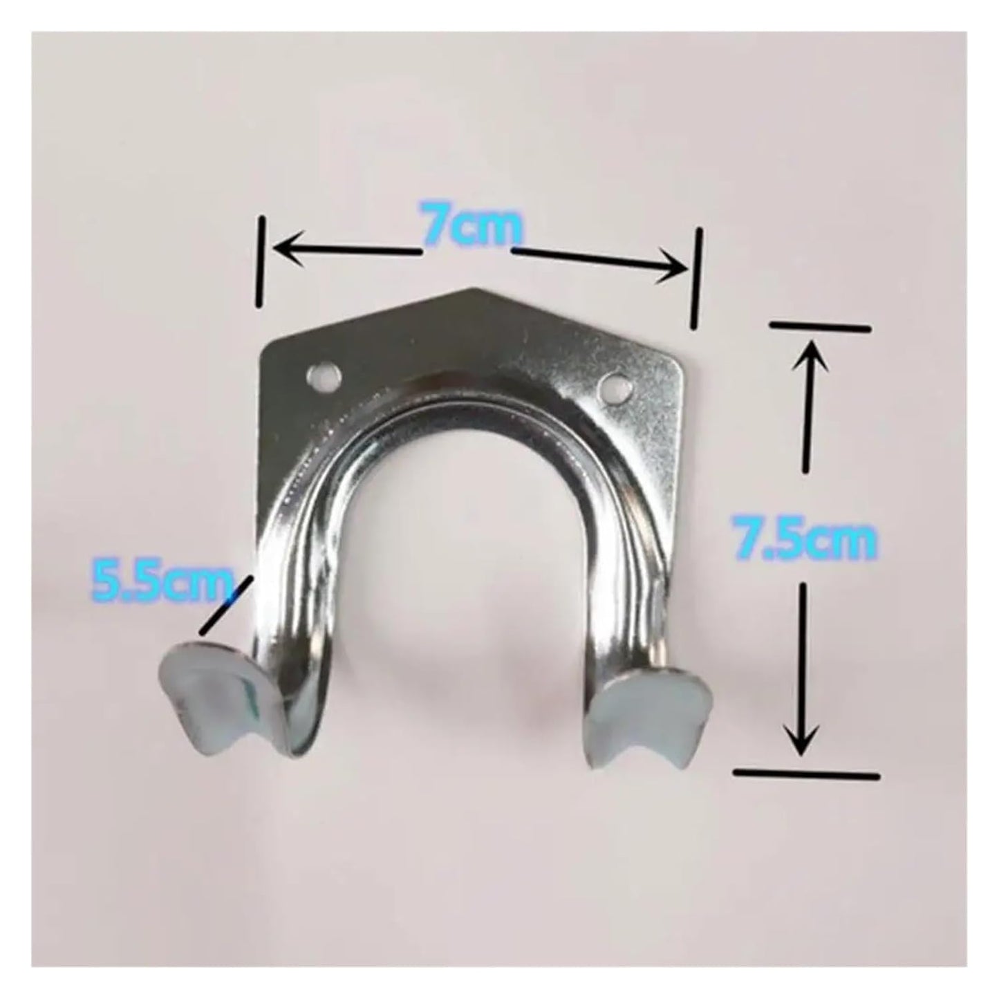 5 Pcs Steel Hanger Hooks/Tools Clip Garage Brooms Garden Shovels, for 