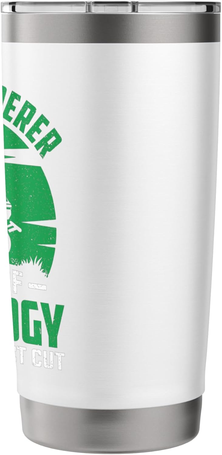 Lawn Whisperer Master Of Mowology And Perfect Cut Landscaper Stainless Steel Insulated Tumbler
