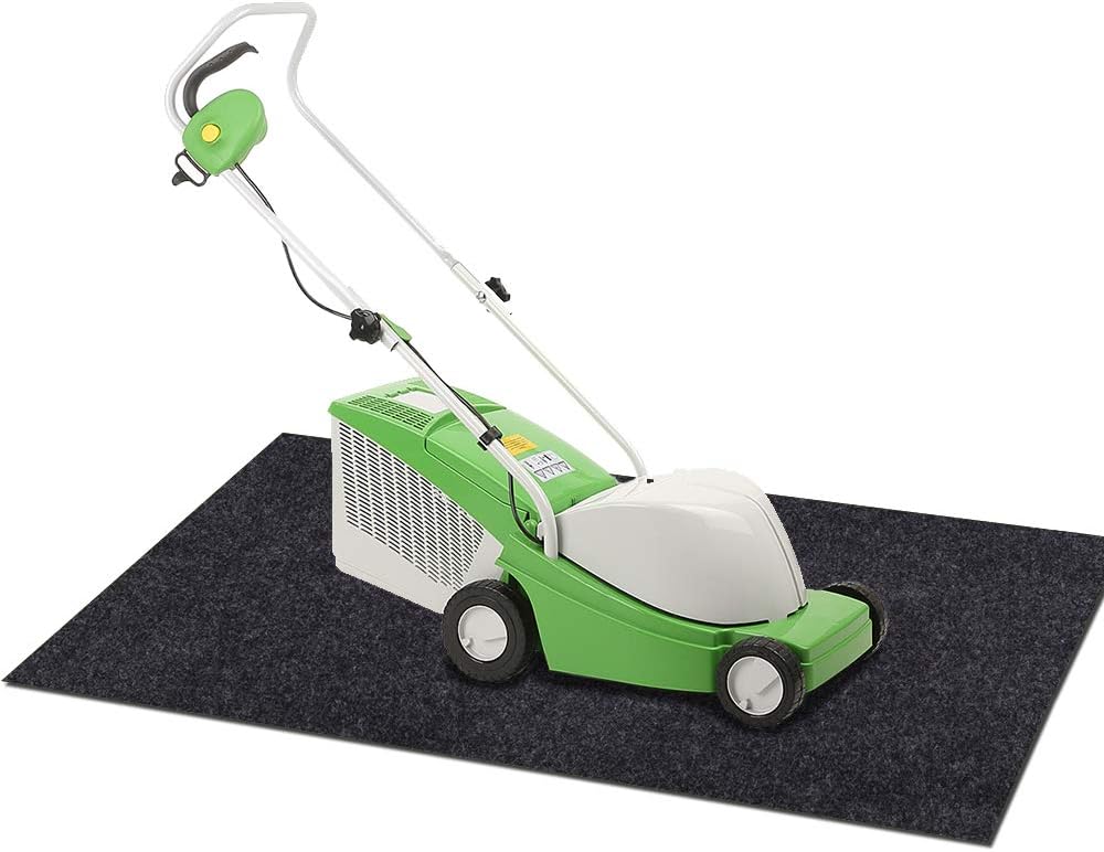 Under The Lawn Mower Mat (Lawn Mower Mat:36inches x 60inches)