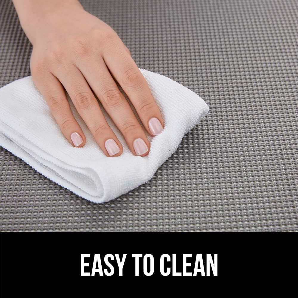 GORILLA GRIP powerGRIP Drawer Shelf and Cabinet Liner, Thick Strong Ho