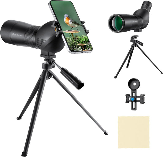 K&F Concept 20-60x60 Spotting Scopes for Target Shooting, Waterproof S