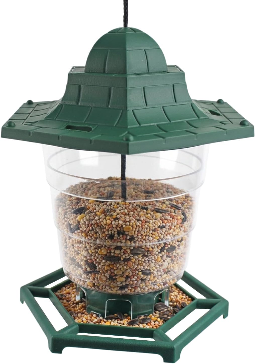 Bird Feeder, Weather Proof Feeding Bowl, Wild Bird Feeders for Backyard Garden, Patio Deck Balcony Railing, Winter Birdwatching View, Outdoor Hanging Feeding Station
