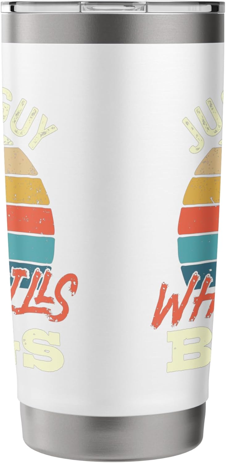 Just A Guy Who Kills Bugs - Pest Control Expert Exterminator Stainless Steel Insulated Tumbler
