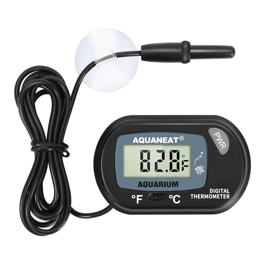 AQUANEAT Aquarium Thermometer, Fish Tank Thermometer, Digital Temperat