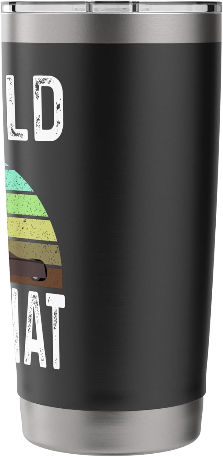 Funny I Would Mow That Lawn Care Grass Mowing Lawn Mower Dad Stainless Steel Insulated Tumbler