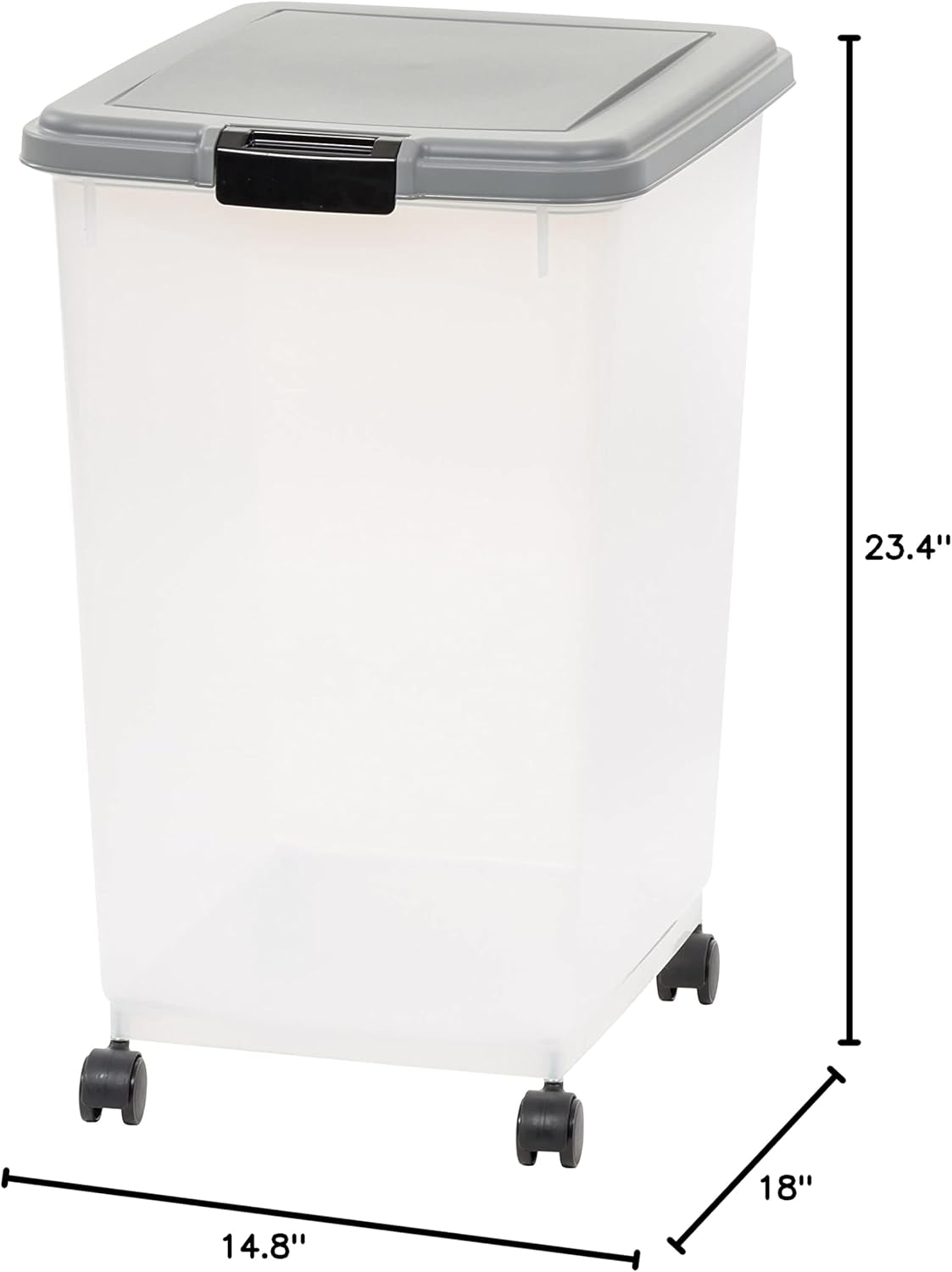 Amazon Basics Airtight Pet Food Storage Container with Scoop, BPA Free