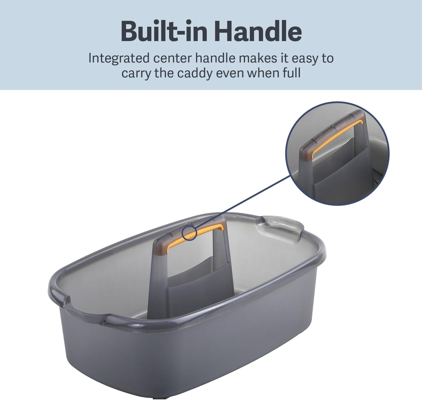 Casabella, Bucket Caddy Rectangle 4 Gallon