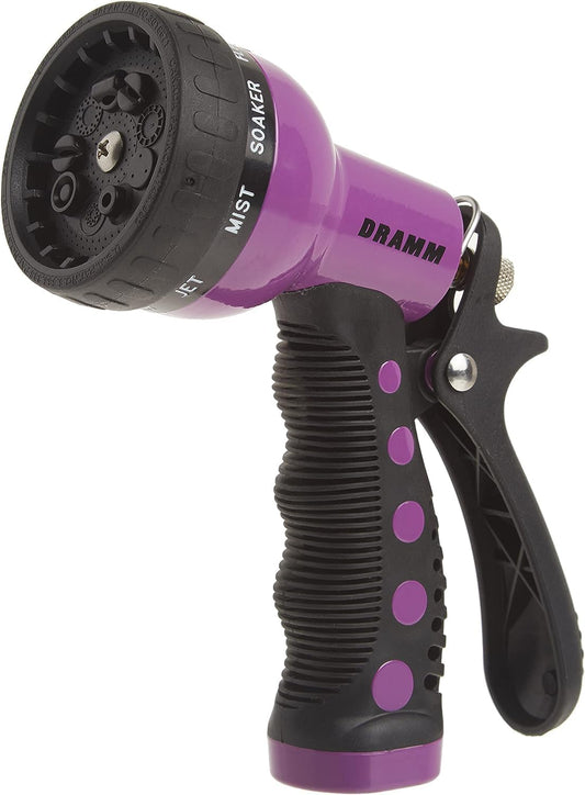 DRAMM Watering and Tool Set Includes 9-Pattern Revolver Spray Gun, 9-P
