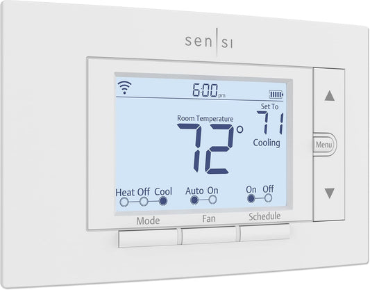 Sensi Smart Thermostat, 100 Years Of Expertise, Wi-Fi, Data Privacy, P