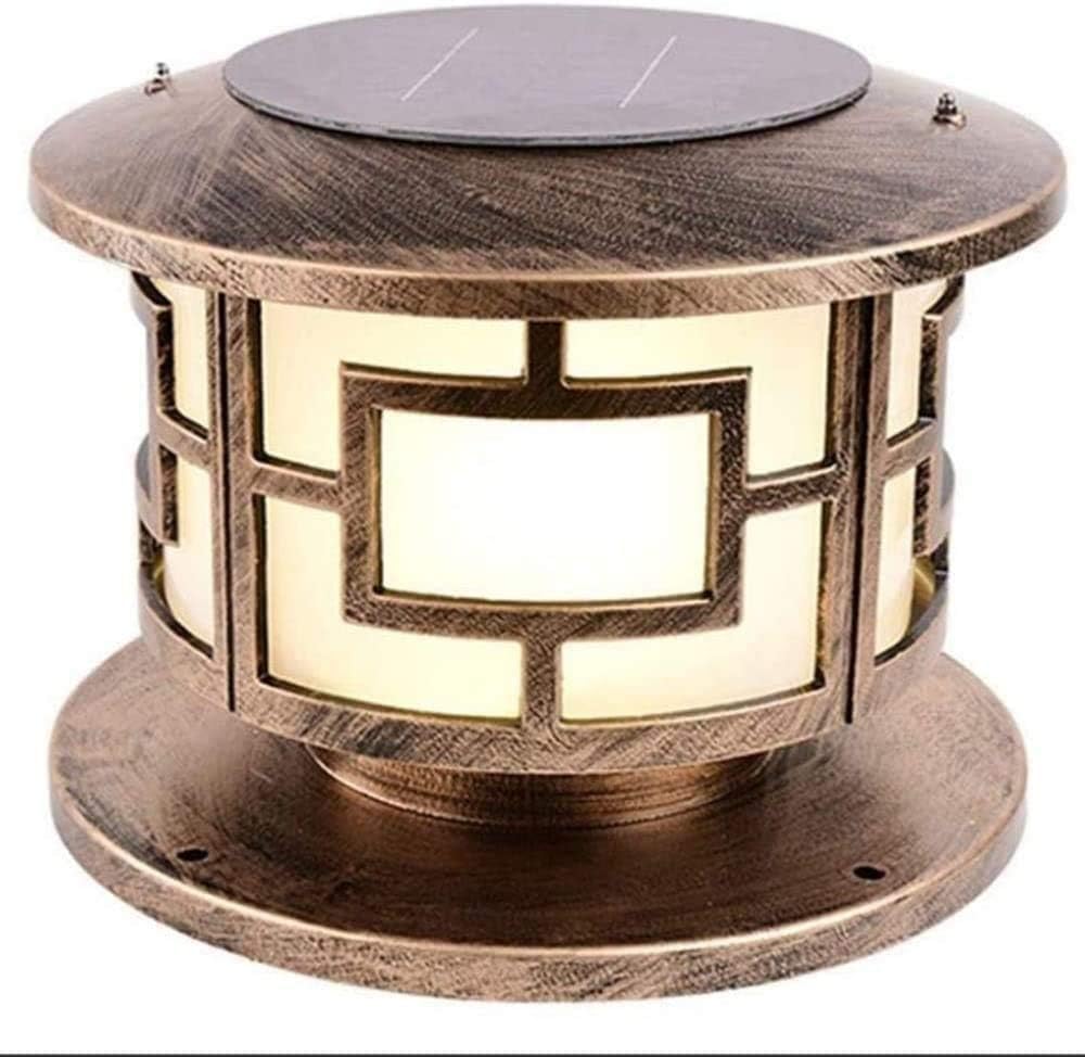 Bracket Light Door Landscape Outdoor Patio Garden Courtyard Modern Minimalist Garden Lamp Waterproof Column Headlight Solar Energy Lighting Fixture Stainless Steel Bracket Light