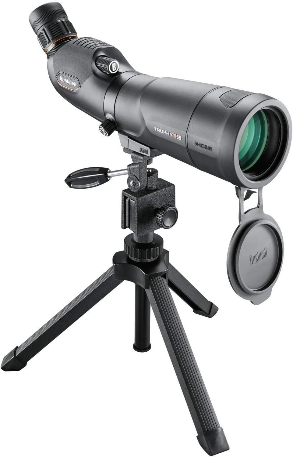 Bushnell Trophy Xtreme Spotting Scope 20-60x65 – 45 Degree Angled Scop