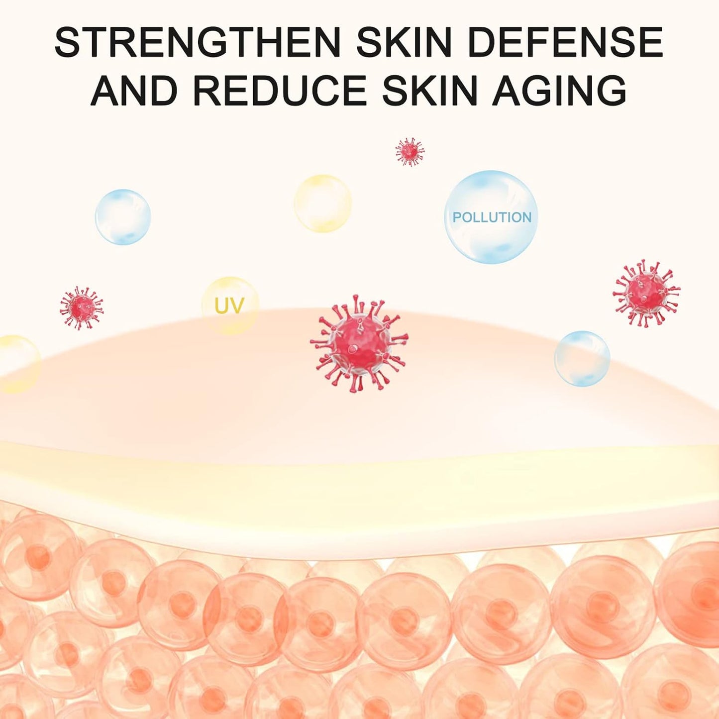 Premium 20% Vitamin C Serum For Face with Hyaluronic Acid, Retinol & A