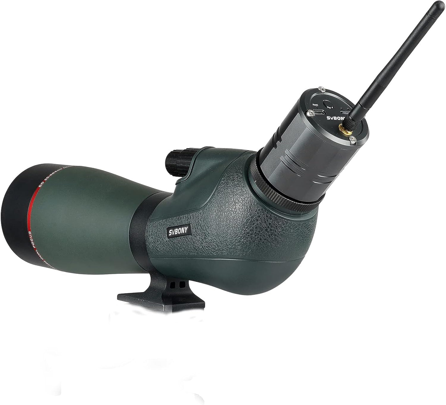 SVBONY SV406P 20-60x80 ED Spotting Scope, with Electronic Camera, ED Focal Lens True Color Representation, IPX7 Waterproof Digiscoping, Ultra High Definition Optics Scope for Bird Watching Wildlife
