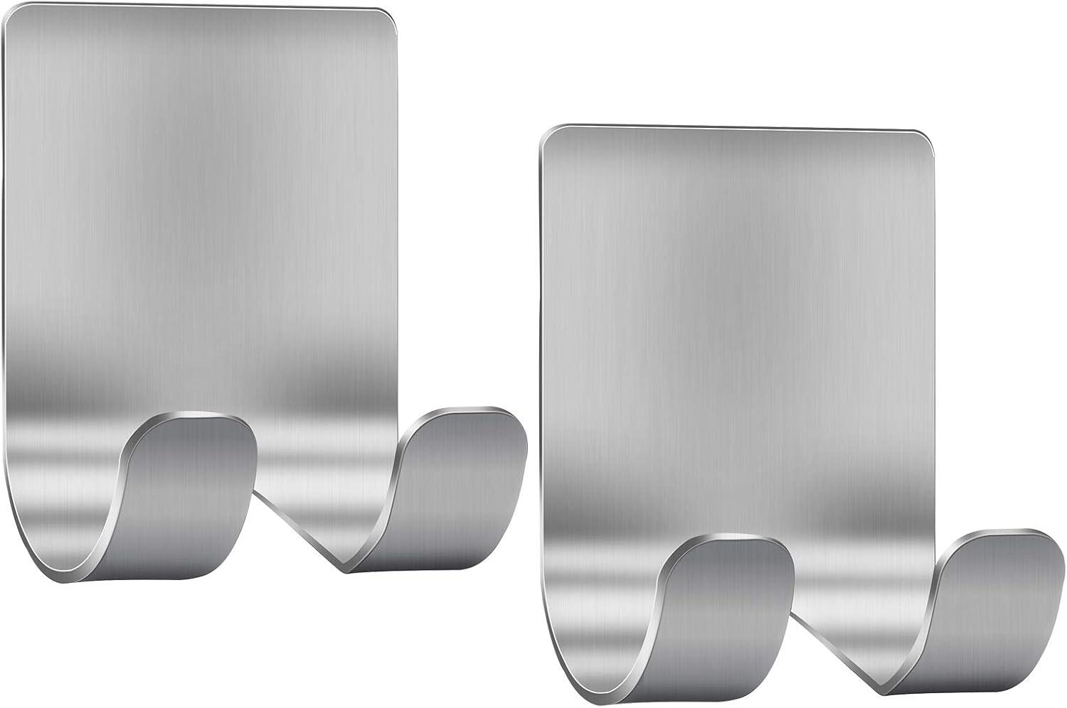 Razor Holder Shaver Hook Hanger Stand(2 Pack)Self Adhesive Stainless S