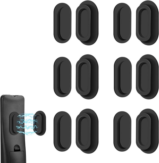 6 Pack Magnetic Remote Control Holder – Upgraded Silicone Magnetic Wal