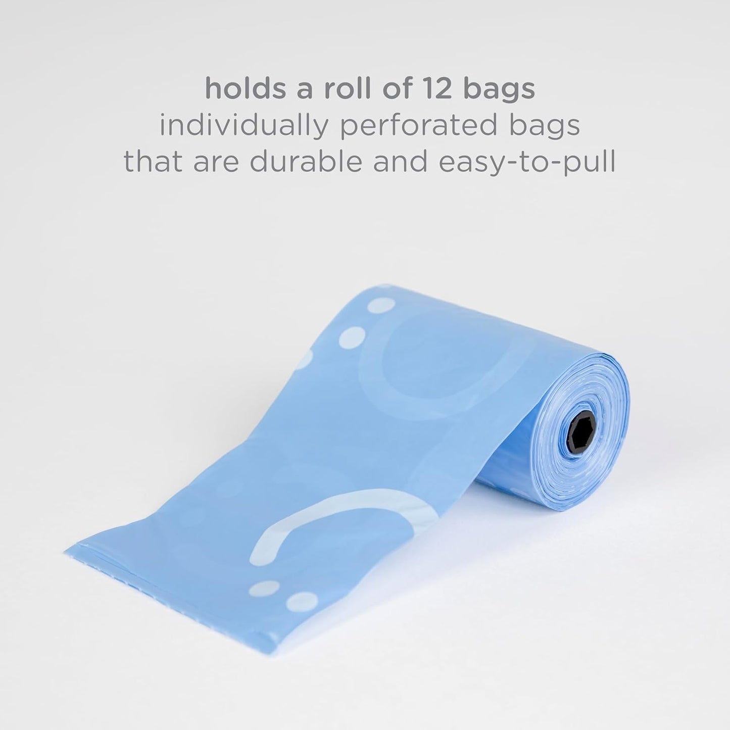Ubbi Retractable On-the-Go Bag Dispenser for Baby Travel, Diaper Bag A