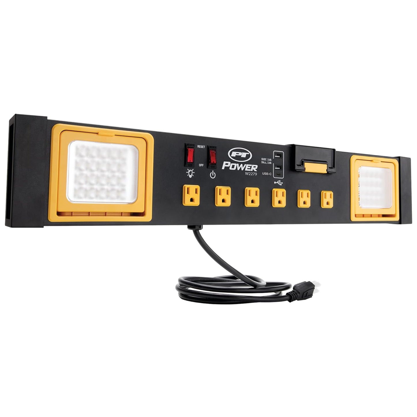 Performance Tool W2279 Commercial Grade Power Station with 6 Outlets, 