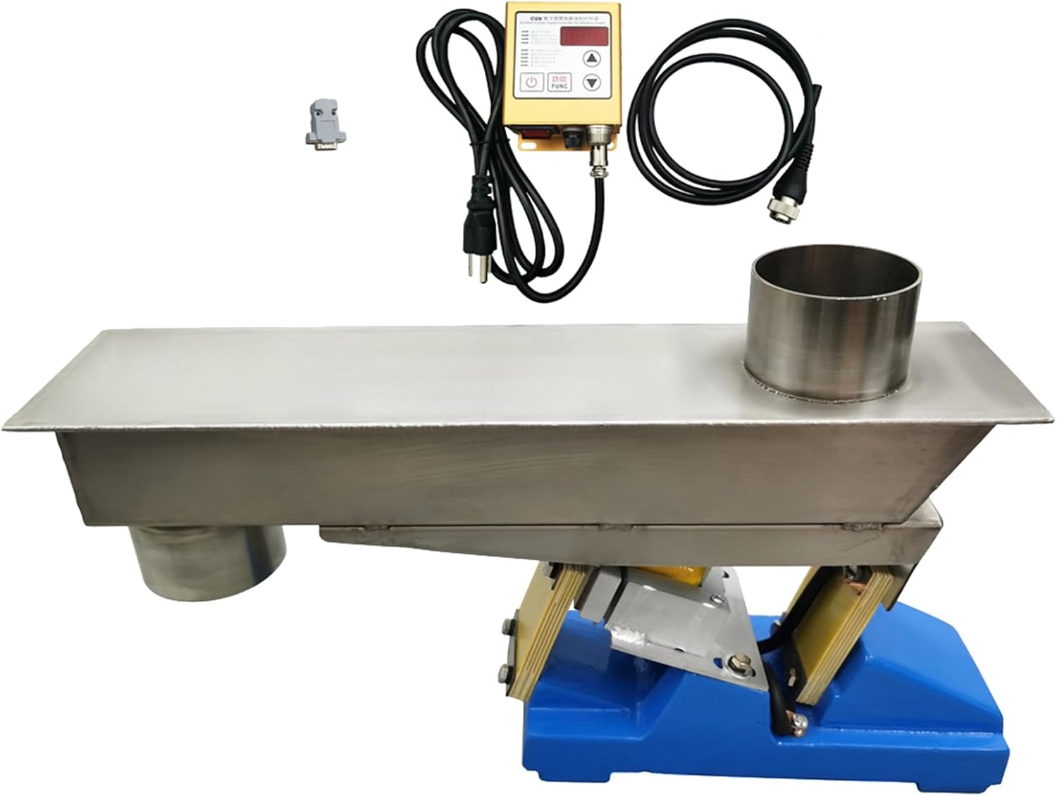 INTBUYING GZV-3F Electromagnetic Vibrating Feeder Closed-Type Shaking 