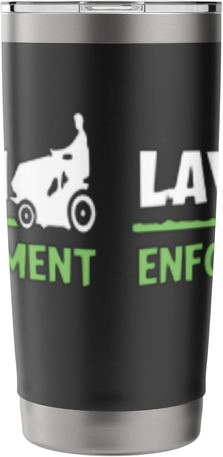 Funny Landscaping Greenskeeper Lawn Enforcement Stainless Steel Insulated Tumbler