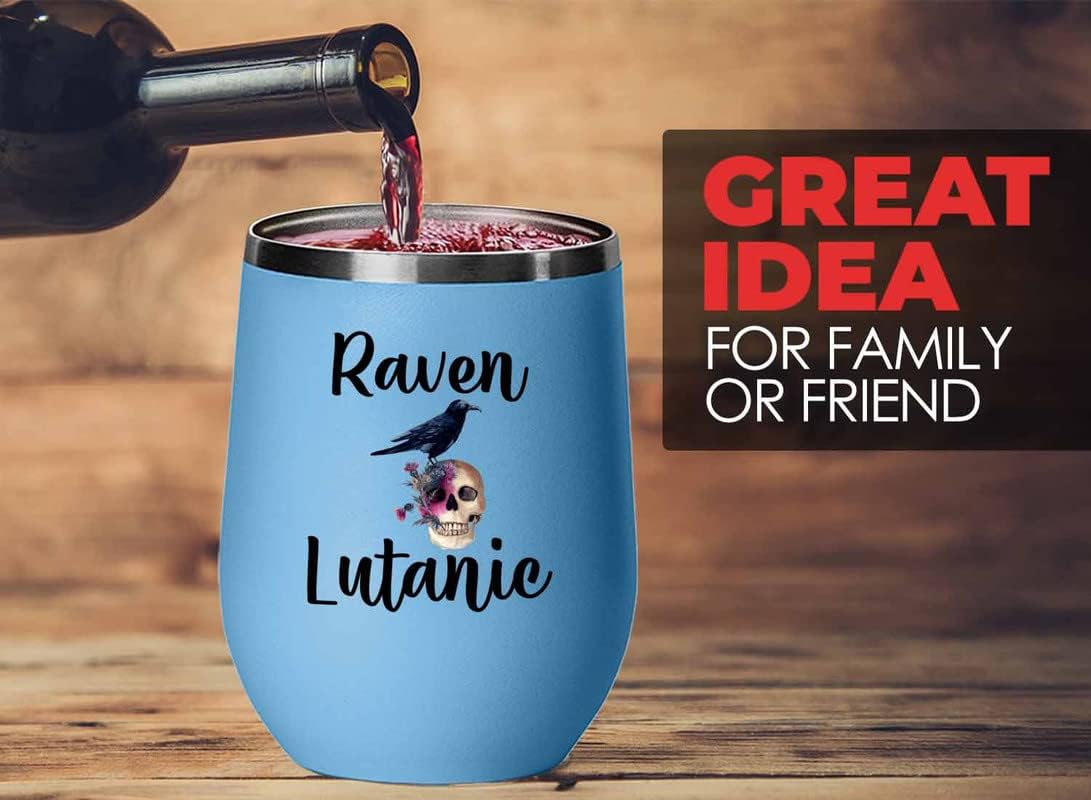 Bird Lover Blue Edition Wine Tumbler 12oz - Rven lutanic - Hummingbird Nest Cage Parrot Dad Gardening Outdoor Birdwatcher Feeder