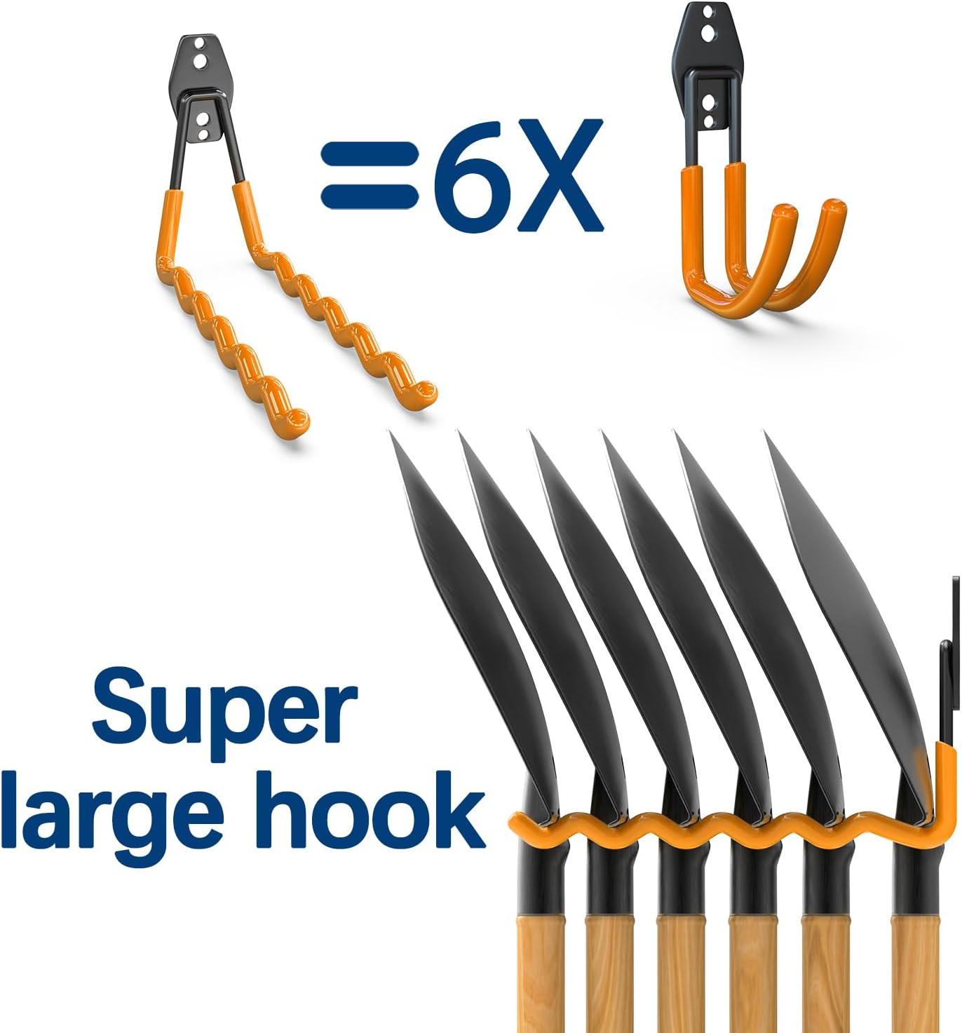 3-H Garage Wall Hooks 31 Pack, Garage Hooks Heavy Duty with Extra Weld