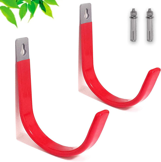2 Packs Heavy Duty Steel Garage Storage Hooks Wall Mounted Utility Hoo