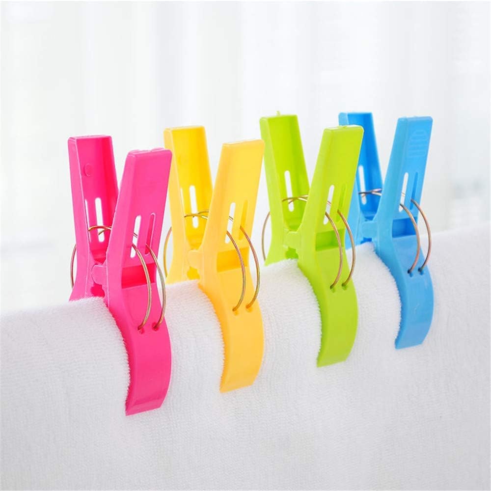Danmu Beach Towel Clips,Beach Clips,Cruise Essentials,Towel Clips for Beach Chairs Cruise, Heavy Duty Clothes Pins-Keep Your Towel from Blowing Away, Beach Accessories for Vacation Must Haves