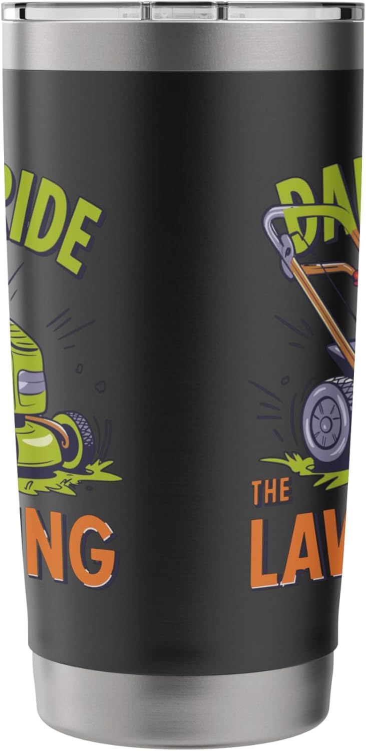 Dad's Pride The Lawn King Mower Stainless Steel Insulated Tumbler