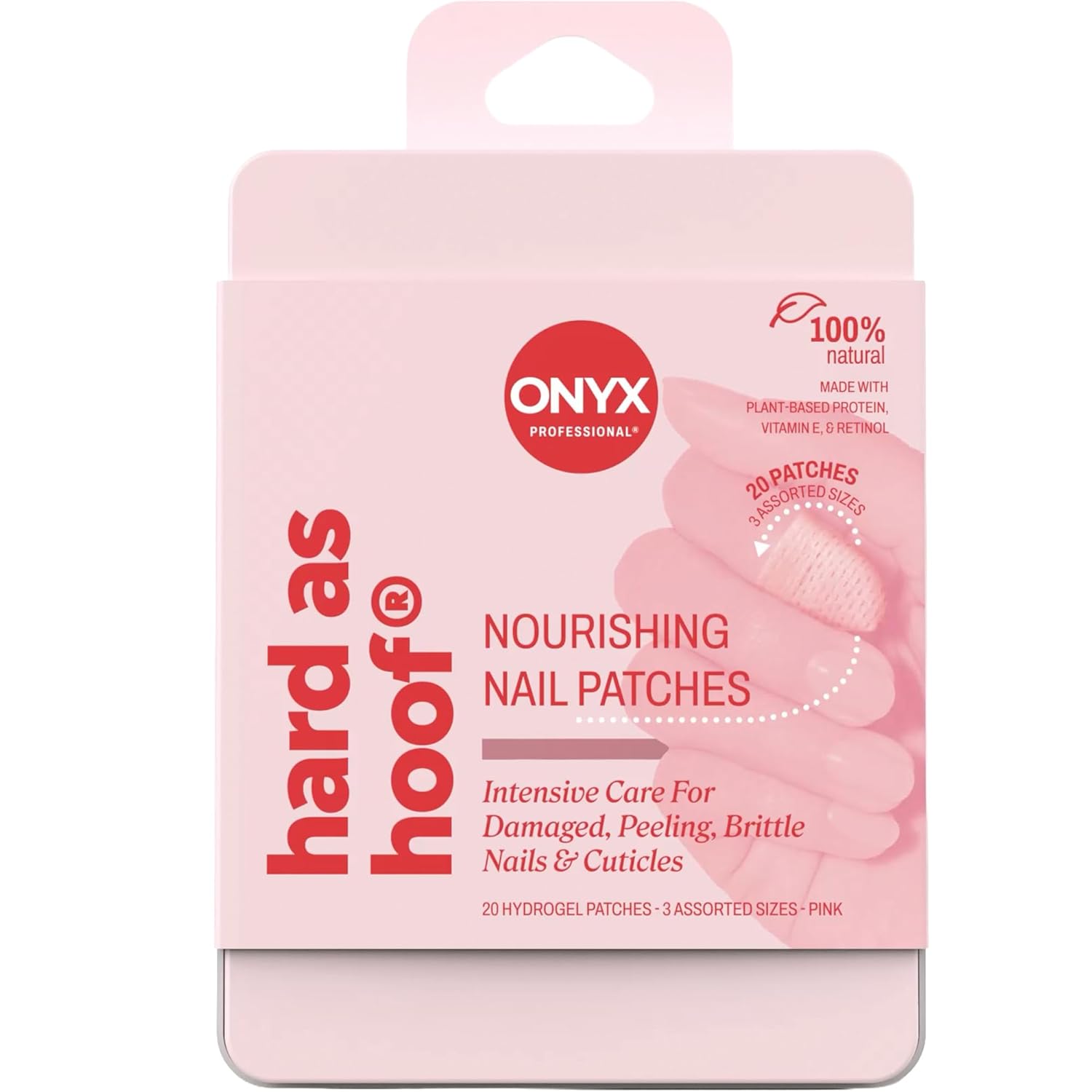 Onyx Professional Hard as Hoof S.O.S Nail Patches - Nail and Cuticle S