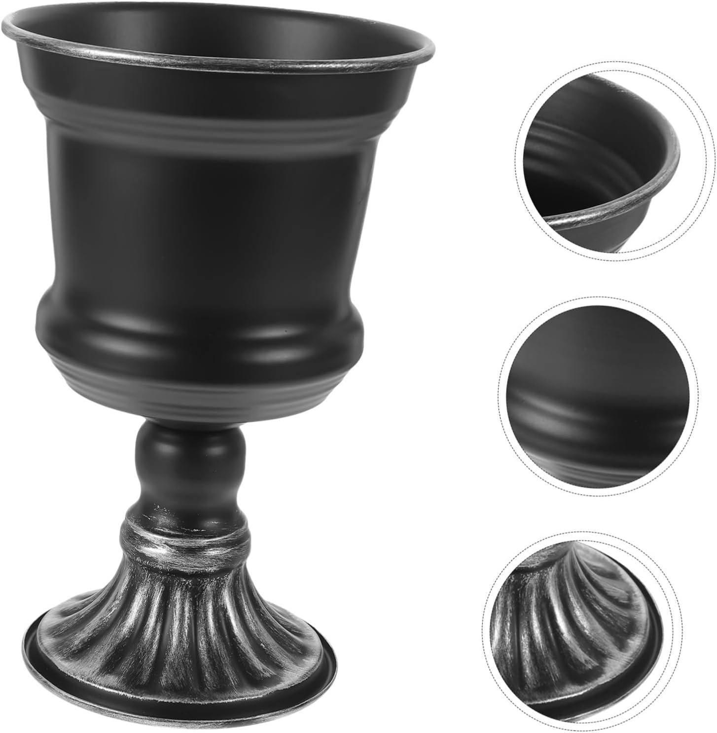 BESTOYARD Iron Planter Vase Elegant Vintage Flower Arrangement Urn for