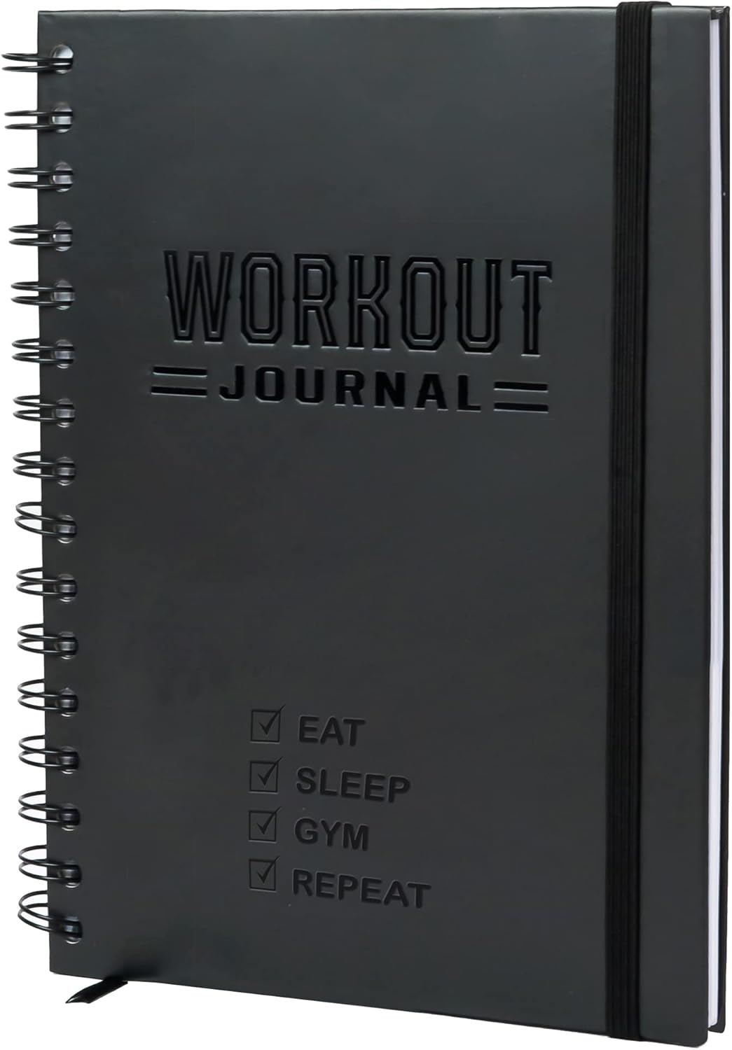 Nextnoid Hardcover Fitness Journal Workout Planner for Men & Women - A