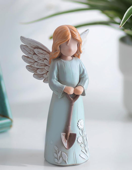 Gardening Gifts for Women: Gifts for Gardeners Woman - Garden Angel Figurine Gifts for Plant Lover - Gardening Angel Decor Gifts for Best Friends Grandma Mom Sister Christmas Birthday