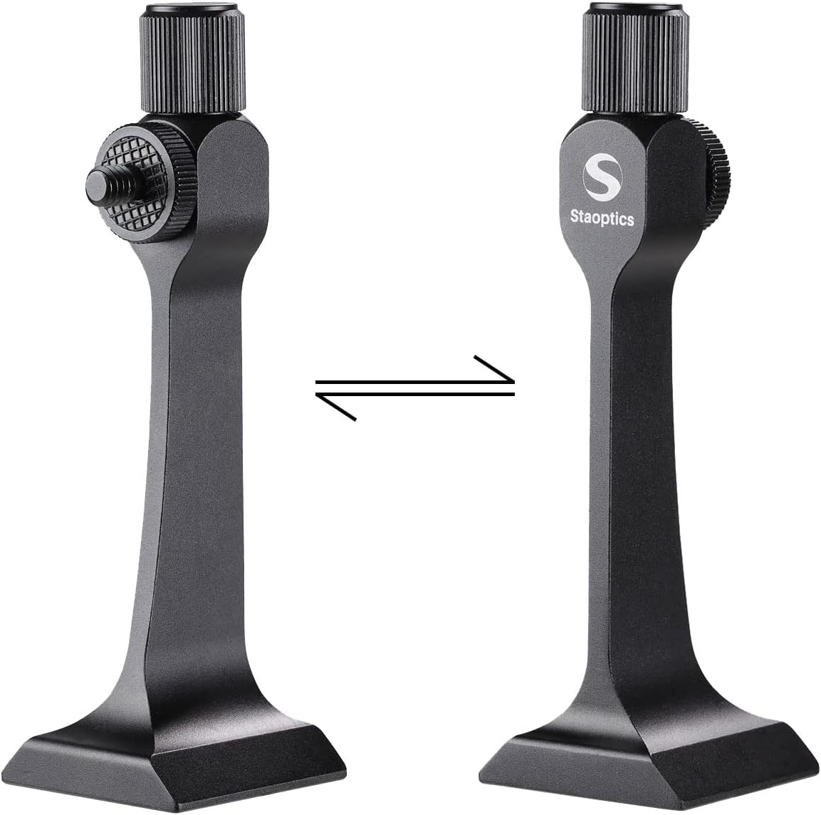 Binocular Tripod Adapter Quick Release with 38mm Mounting Base 1/4-20 Inch Thread Removable Accessories for 8x42 10x50 12x60 15x56 15x60 15x70 20x60 25x70 Roof and Porro Binoculars.