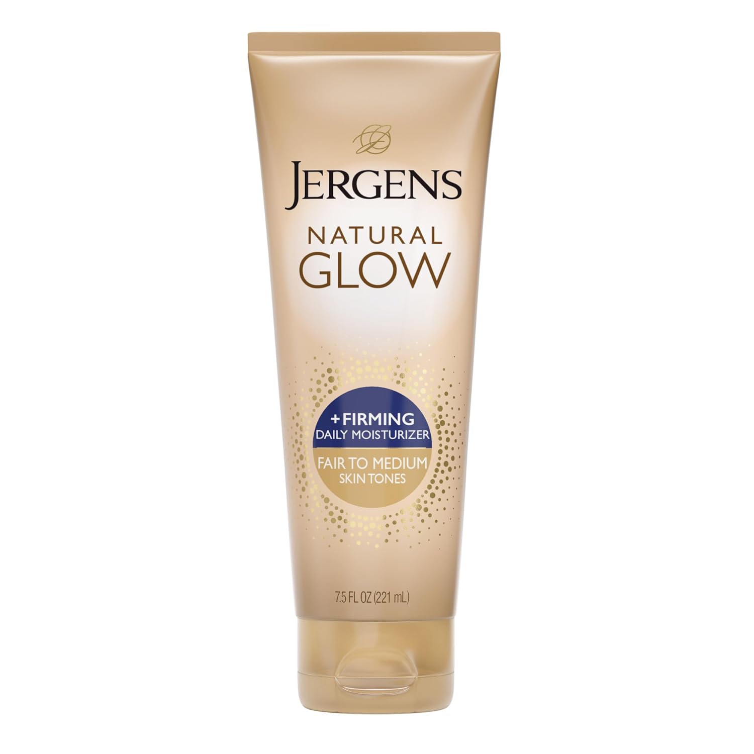 Jergens Natural Glow +Firming Self Tanner Body Lotion, Fair to Medium 
