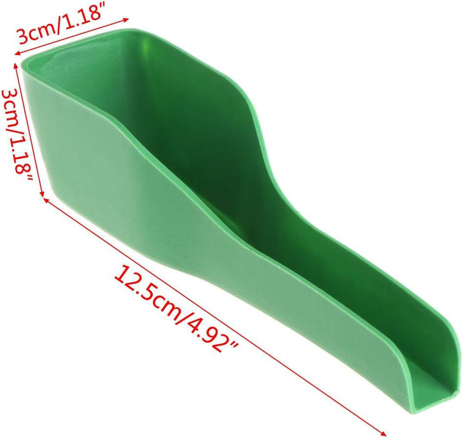 Bird Manual Feeding Spoon Chicken Plastic Feed Spoons for Food & Water