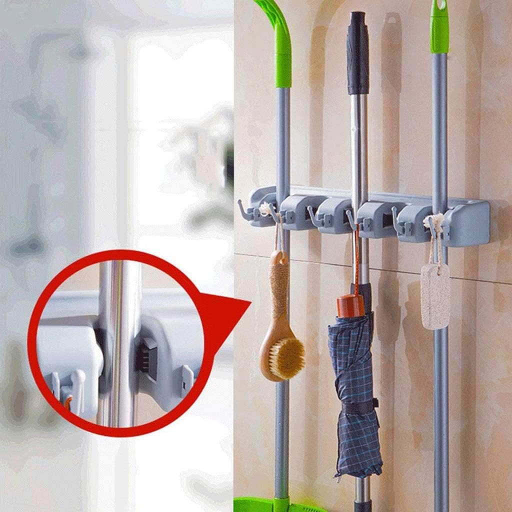 Broom Holder and Garden Tool Organizer Rake or Mop Handles(D)